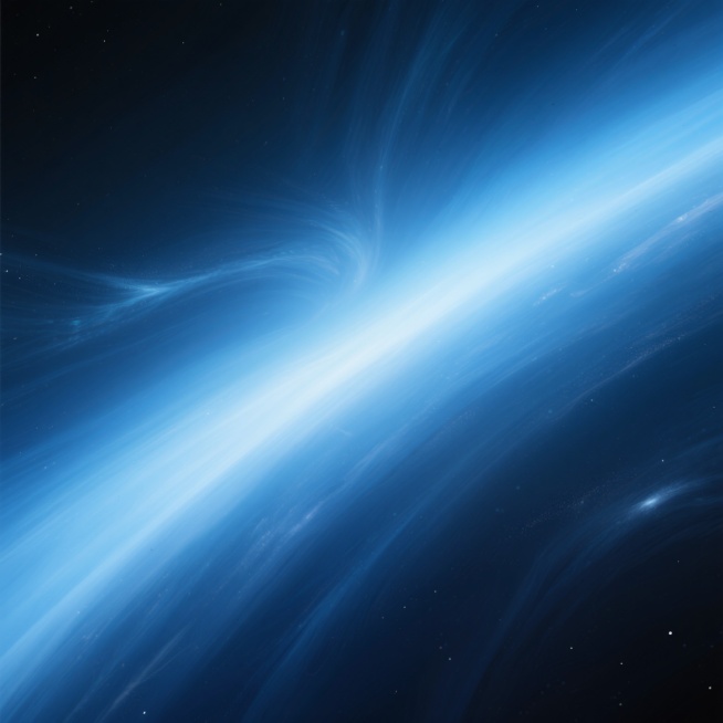 远景镜头，在一片广袤无垠且深邃的宇宙空间中，柔和的幽蓝色与淡蓝色相互交织渐变，形成如梦幻星云般的背景，每一丝色彩的过渡都细腻如丝，仿佛是宇宙艺术家精心绘制。整个画面没有任何多余的元素和文字，简洁而纯粹，营造出强烈的现代科技感氛围，仿佛置身于未来星际探索的开端。 预览效果