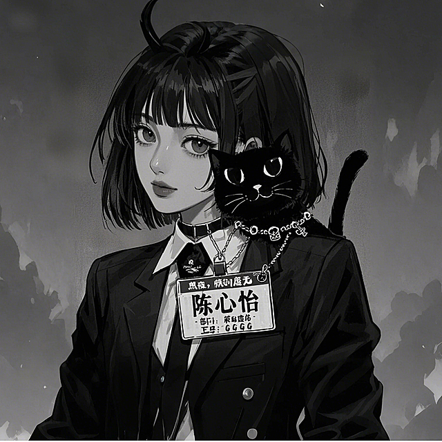 陈心怡 策划 女生 暗黑系