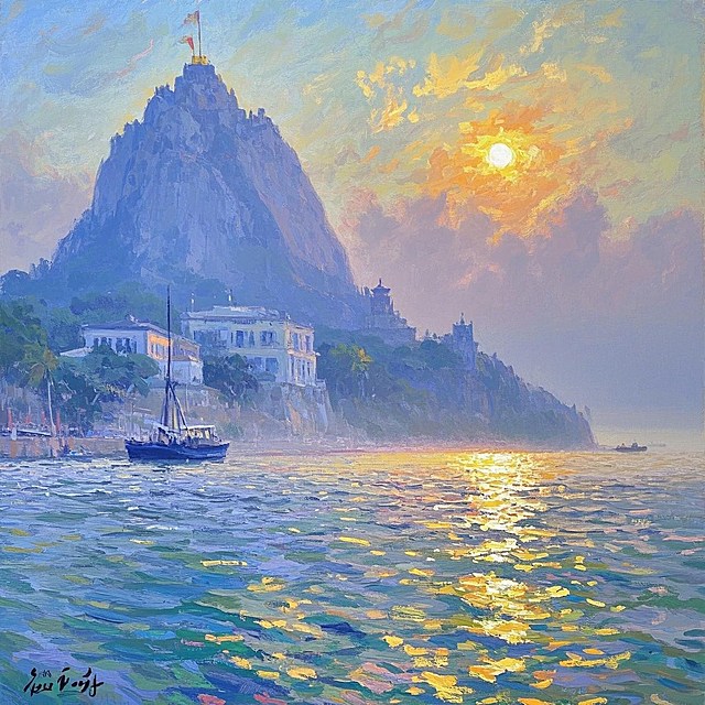 厦门鼓浪屿，淡蓝色