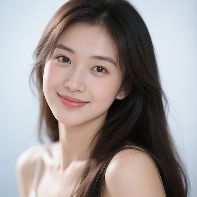 一个女孩的肖像,希望使用图片技能生成内容,内容风格为通用, 目标尺寸比例为1:1,目标宽度为760,高度为760